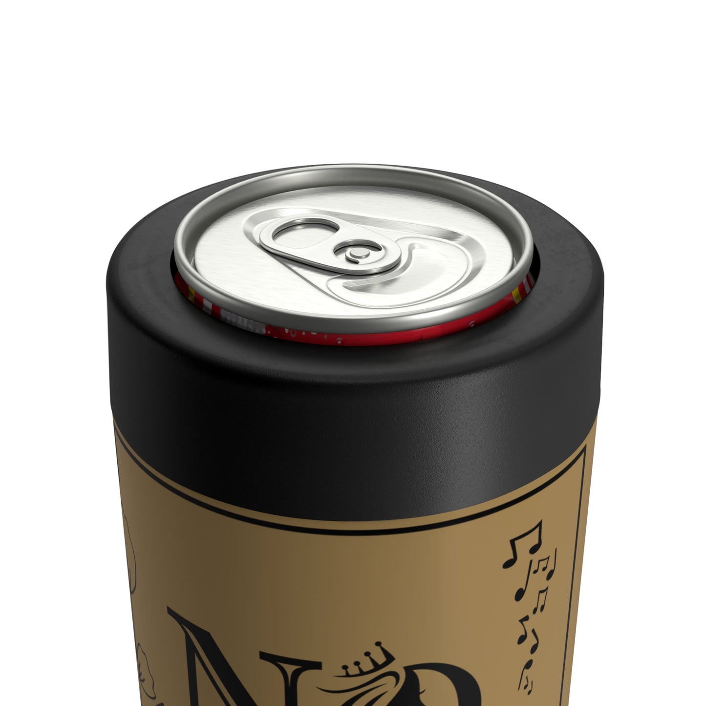 Motivational Empowering 'No' 12 oz Can Holder