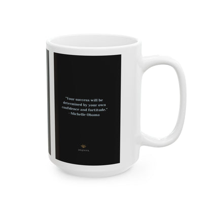 'Confident' Ceramic Mug – Sip Boldly, Speak Bravely, Live Fearlessly