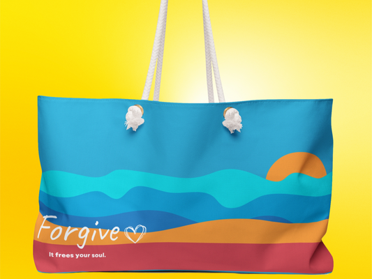 "Forgive - It Frees The Soul" Spiritual Weekender Bag