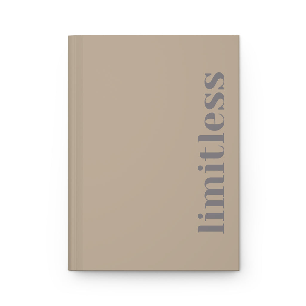 Hardcover Journal – Limitless | Empowerment-Inspired Notebook