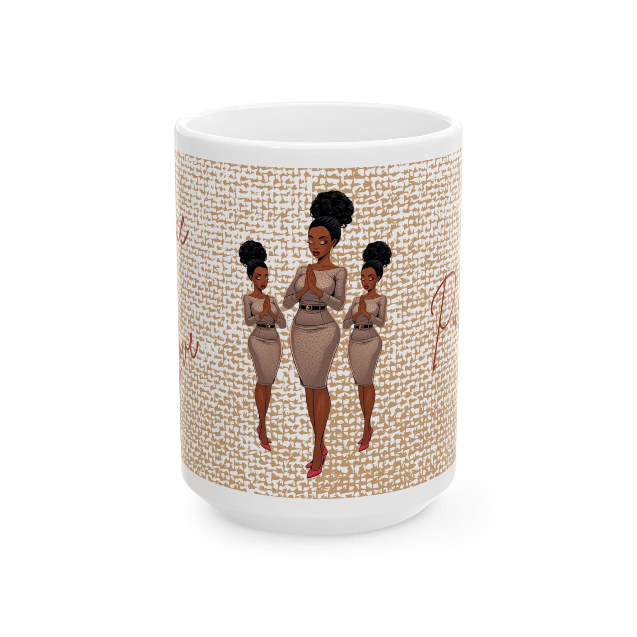 Peace, Love & Purpose Ceramic Mug – Sip with Serenity and Faith