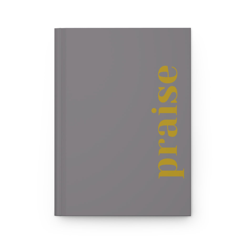 Hardcover Journal – Praise | Minimalistic Spiritual Journal