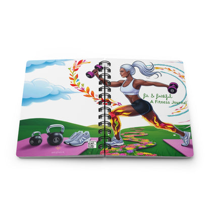 Fit & Faithful: A Fitness Spiral Notebook Journal