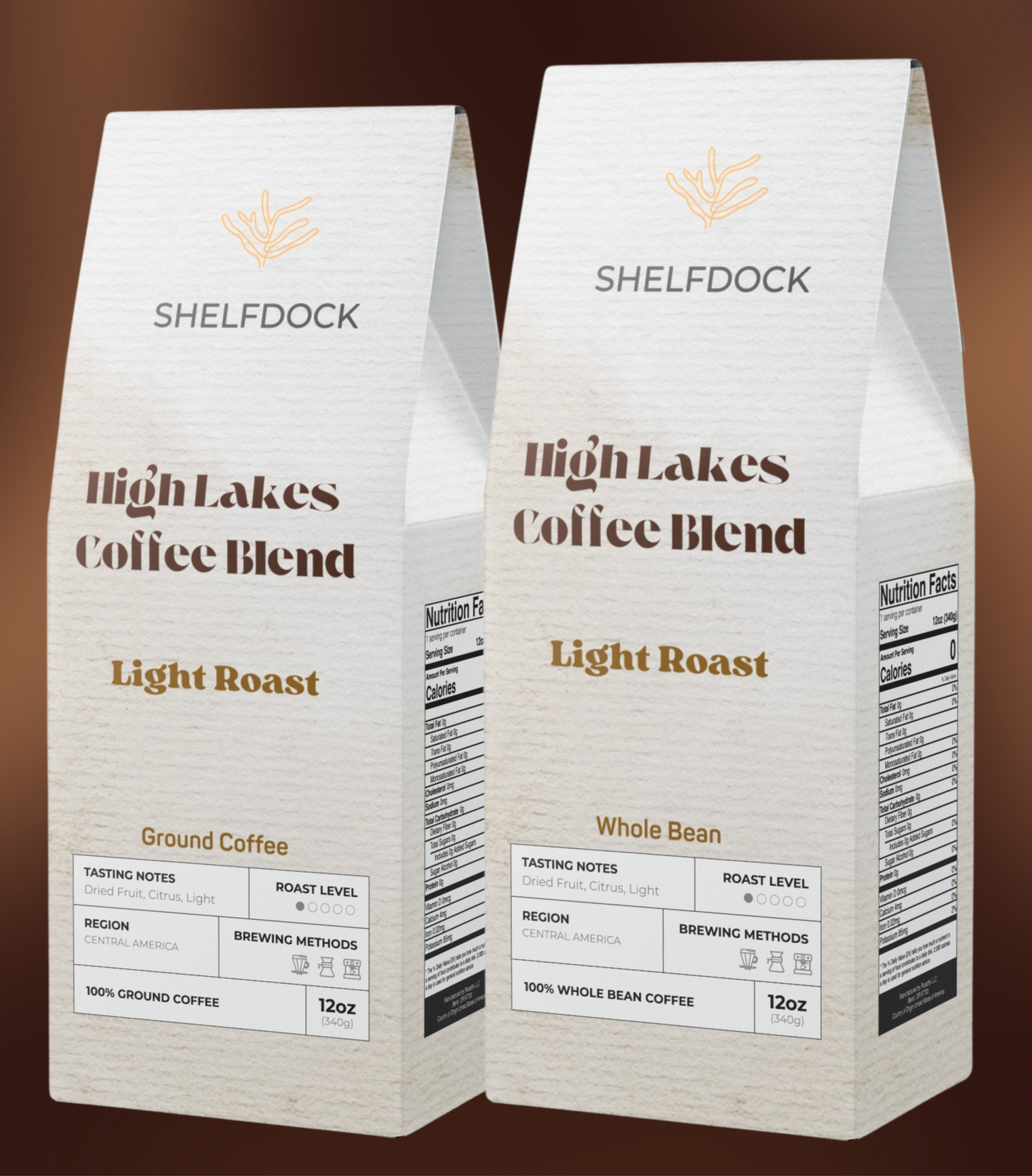 Light Roast - High Lakes Coffee Blend (12oz)