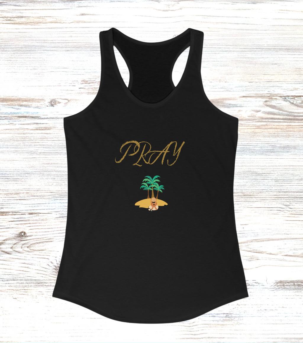 Pray: Women's Ideal Racerback Tank