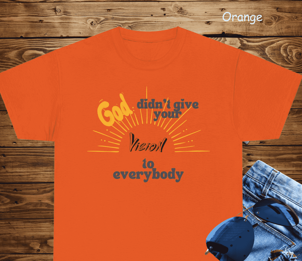 Exclusive: God's Vision Unisex Heavy Cotton Tee