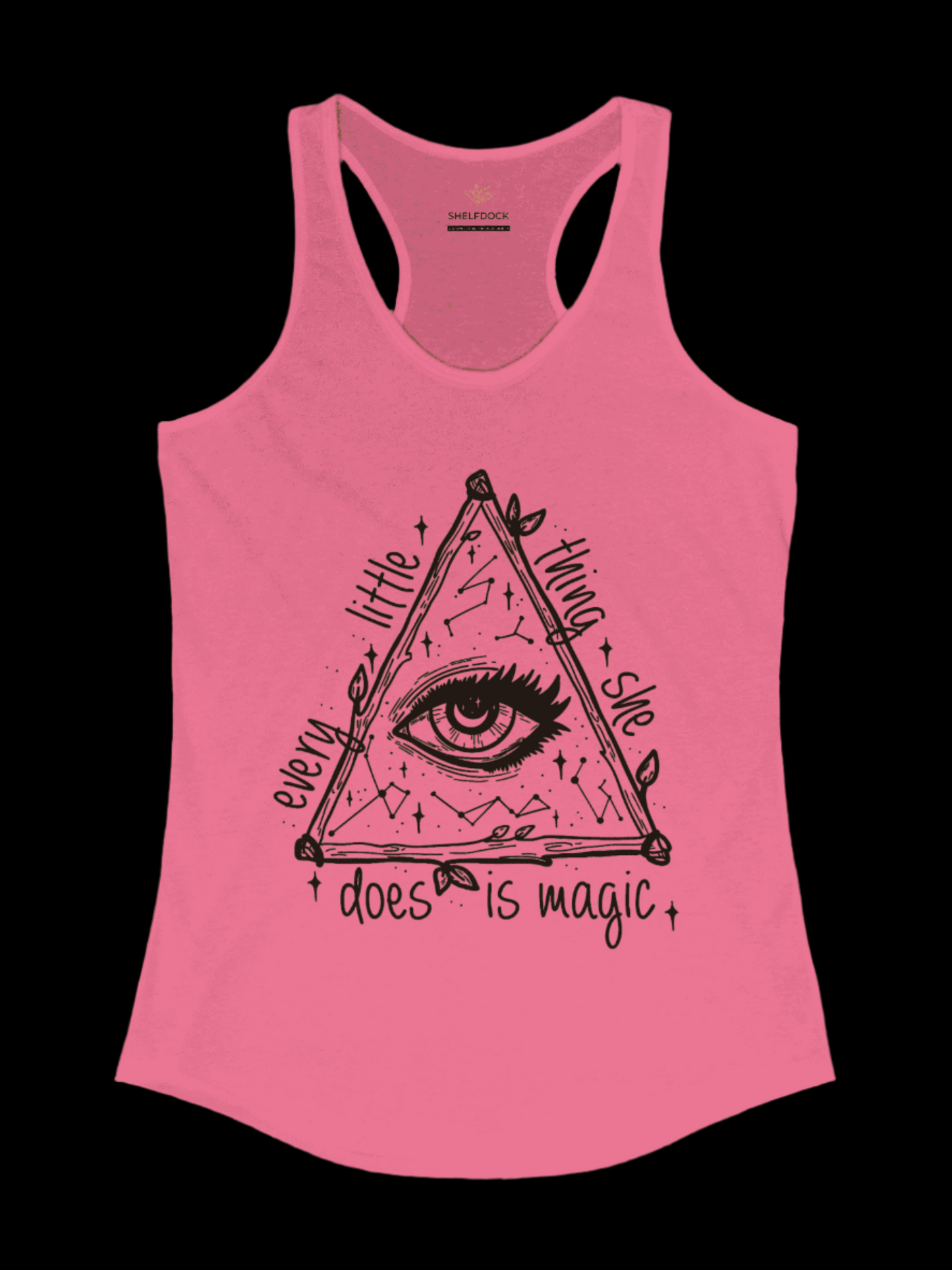 'Every Little Thing She Does Is Magic'  Women's Ideal Racerback Tank