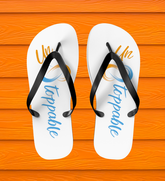 Unstoppable Steps - Women's Flip Flops