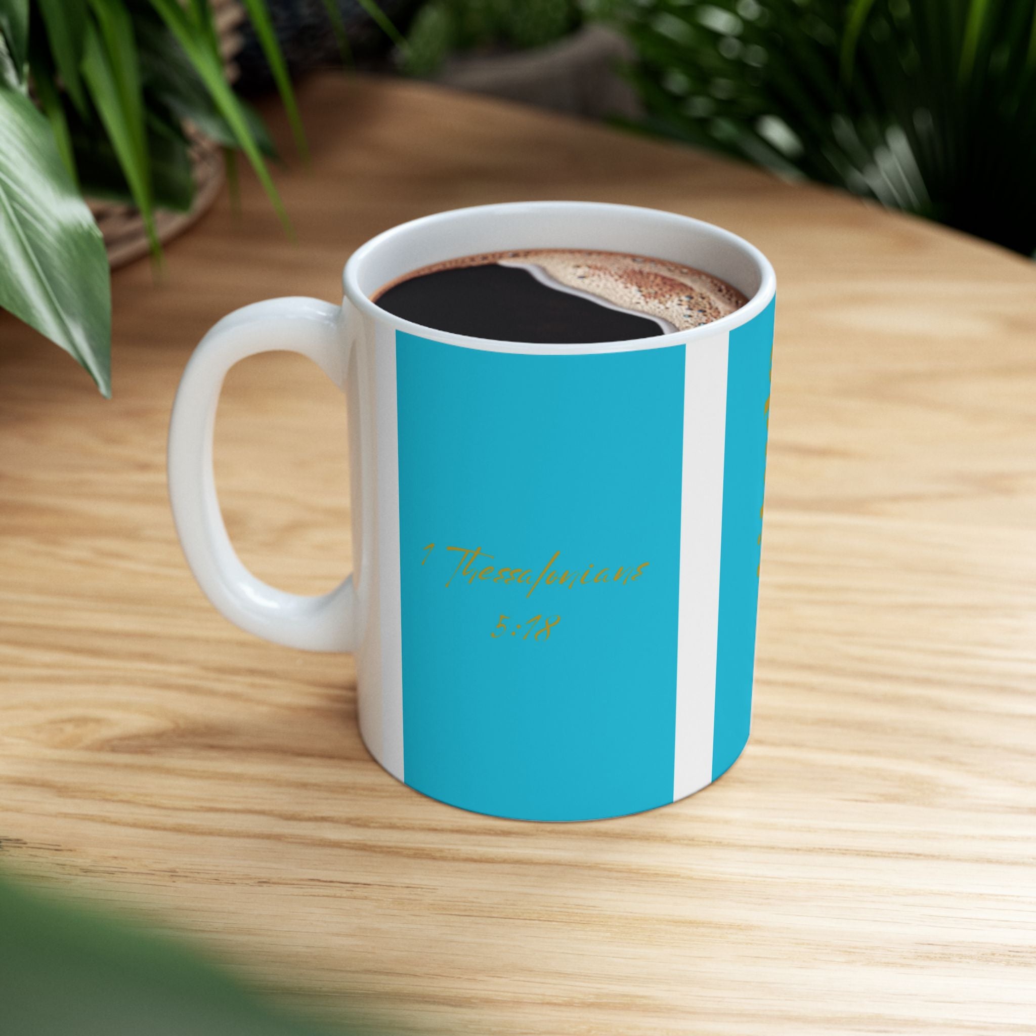 'Gratitude' Ceramic Mug – A Daily Reminder to Appreciate Life’s Blessings