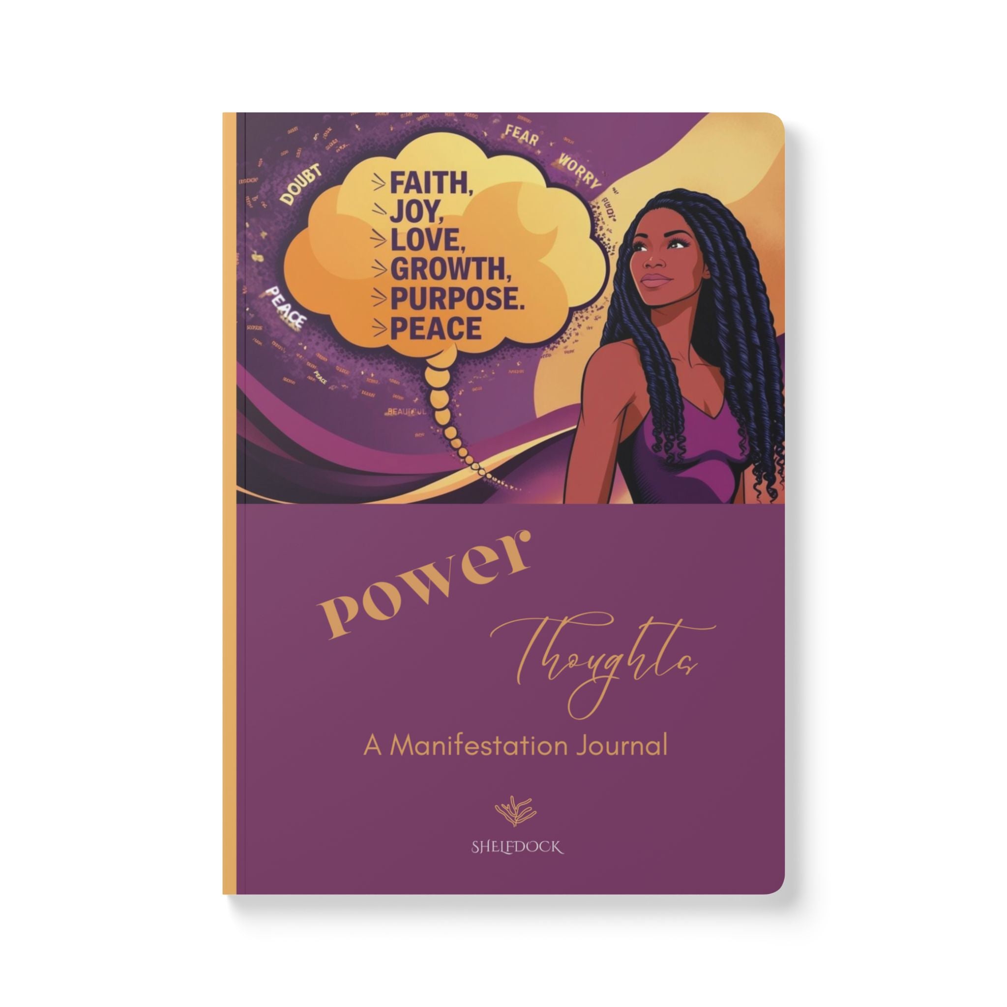 Power Thoughts:  A Mindset Shift Softcover Journal