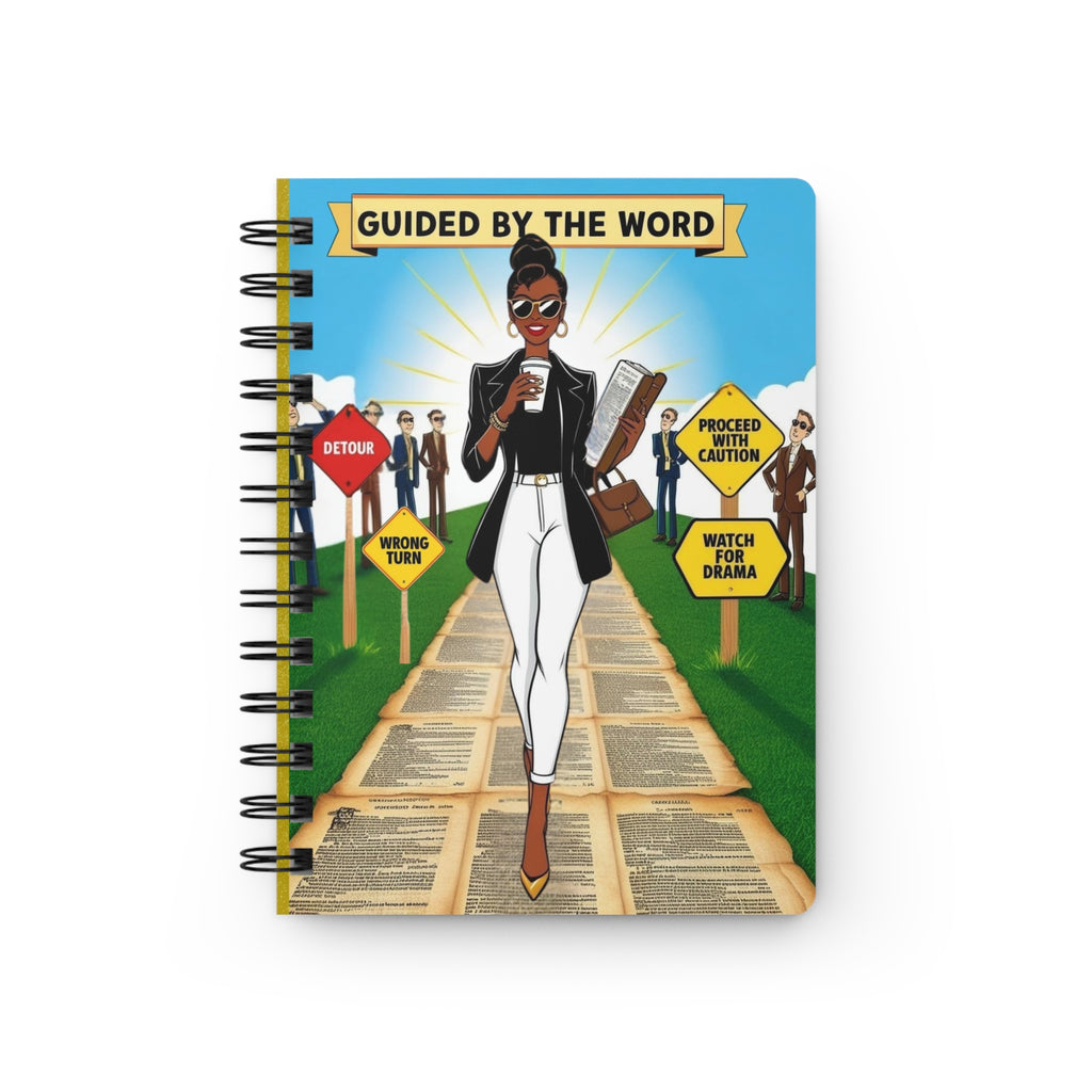 Guided By The Word: A Spiritual Spiral Bound Note-Taking Journal