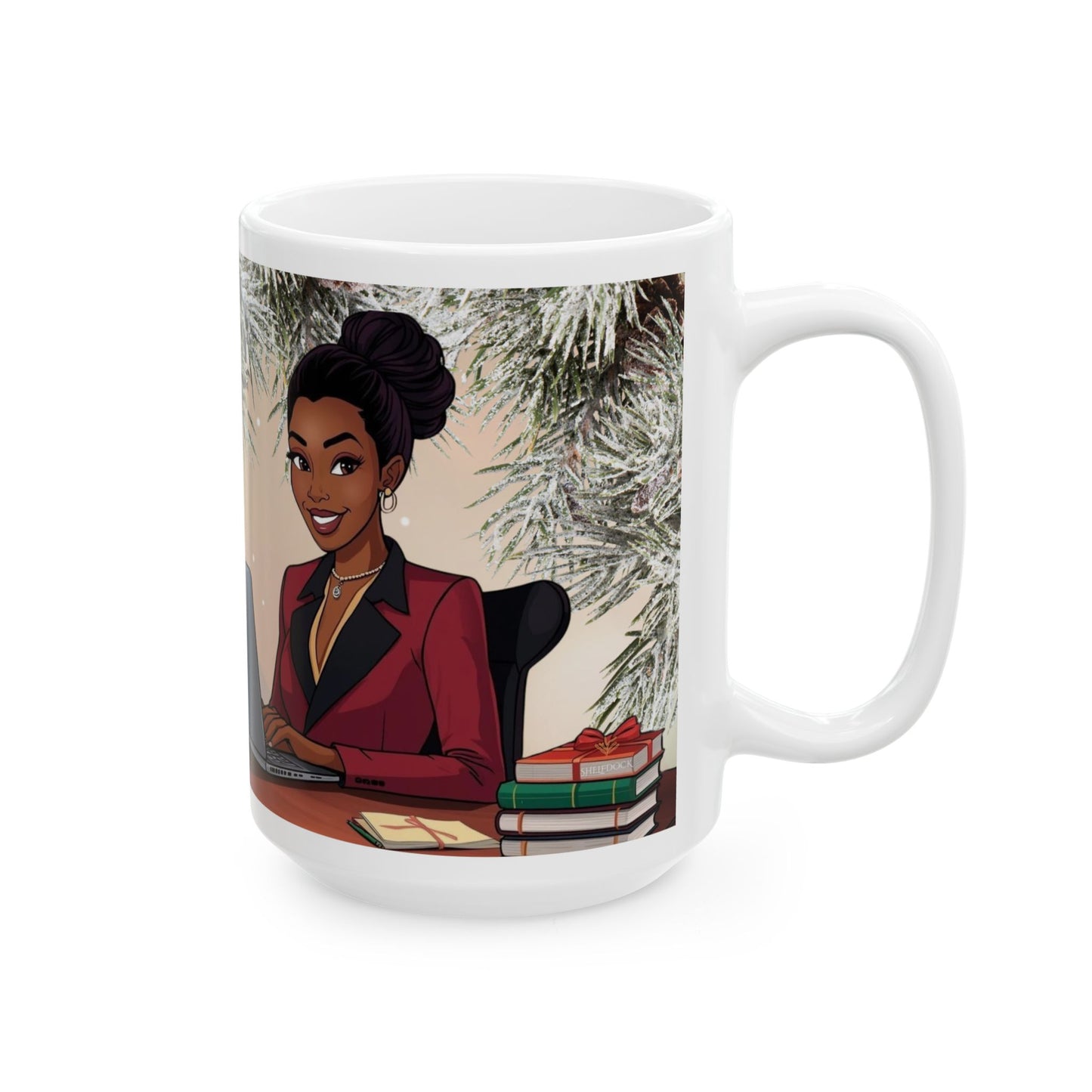 Slaying This Season Holiday Mug – Sip, Shine & Stay Focused