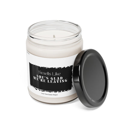 Scented Farewell: Whisk Away with Our Signature Scented Soy Candle  9oz