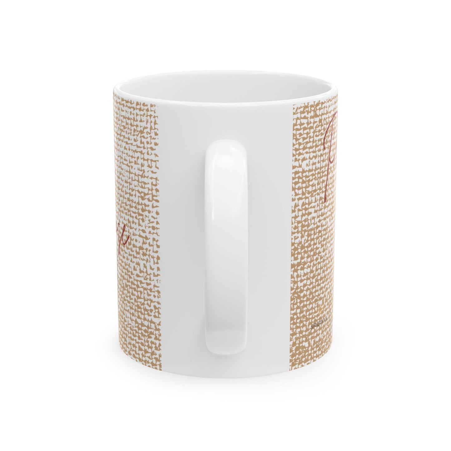 Peace, Love & Purpose Ceramic Mug – Sip with Serenity and Faith