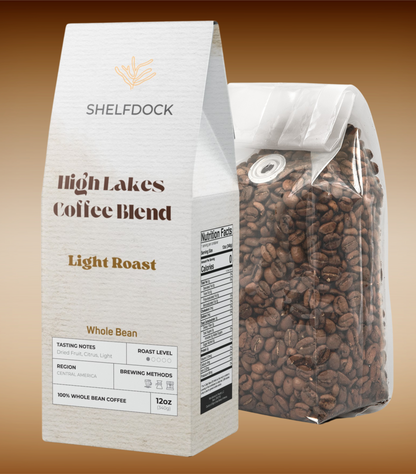 Light Roast - High Lakes Coffee Blend (12oz)