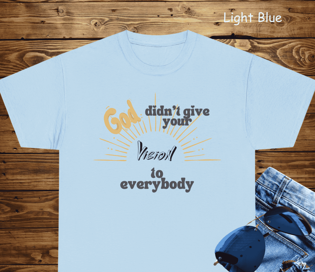 Exclusive: God's Vision Unisex Heavy Cotton Tee