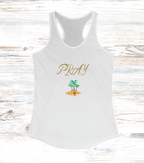 Pray: Women's Ideal Racerback Tank