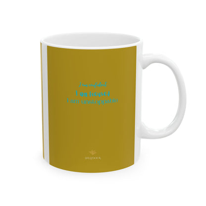 Unstoppable Ceramic Mug – For Women Who Keep Going