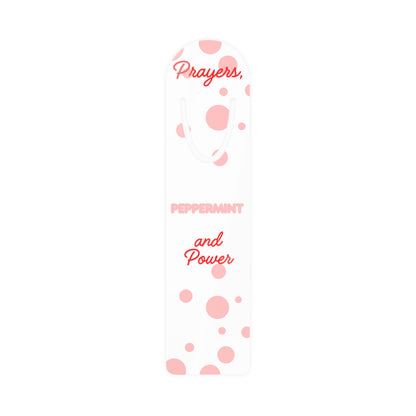 Prayers, Peppermint & Power – Bookmark of Faith & Focus