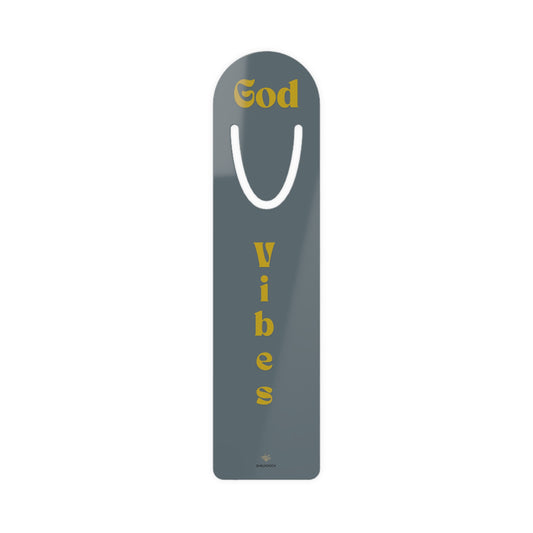 "God Vibes" Bookmark – Inspirational Faith-Based Page Marker for Daily Reflection