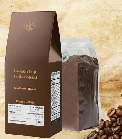 Medium Roast - Broken Top Coffee Blend (12 oz)