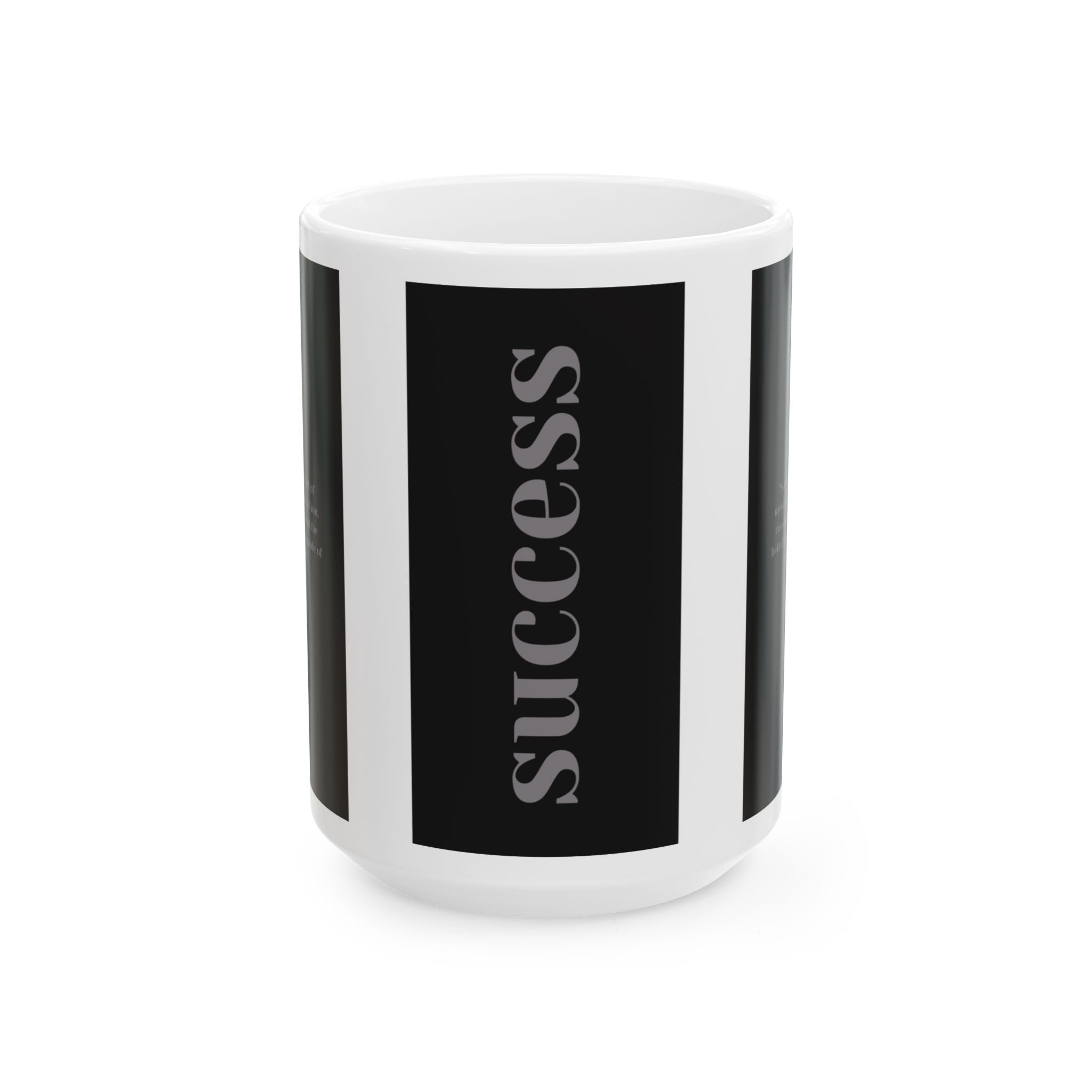 'Success' Mug - Minimalist Ambition and Focus Inspired