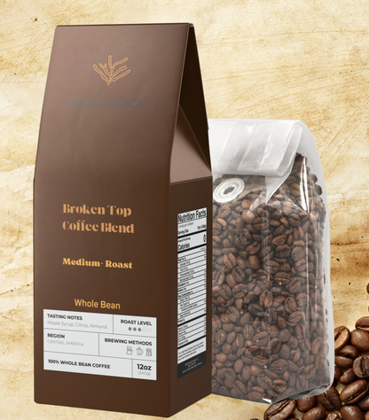 Medium Roast - Broken Top Coffee Blend (12 oz)