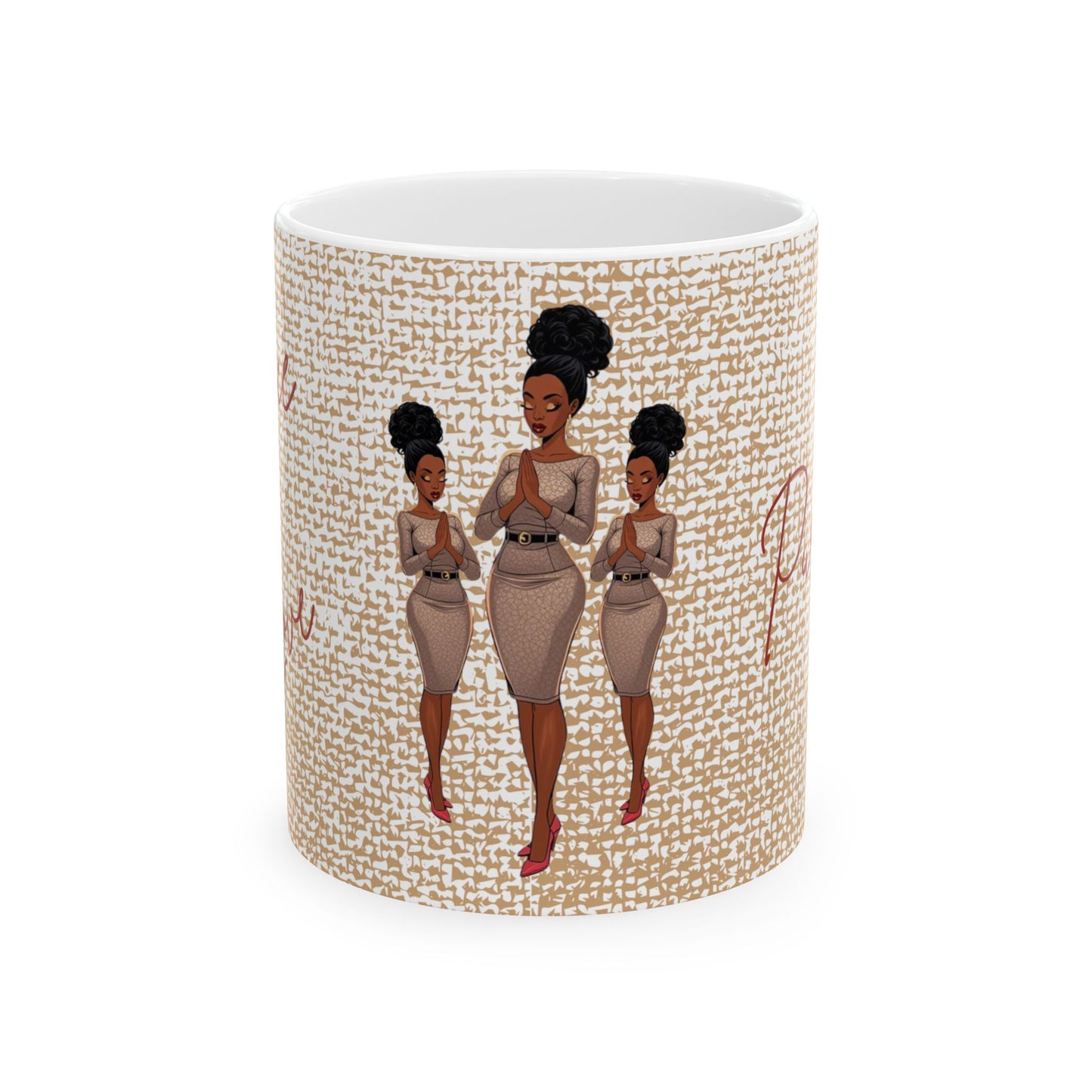 Peace, Love & Purpose Ceramic Mug – Sip with Serenity and Faith