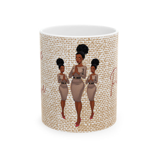 Peace, Love & Purpose Ceramic Mug – Sip with Serenity and Faith