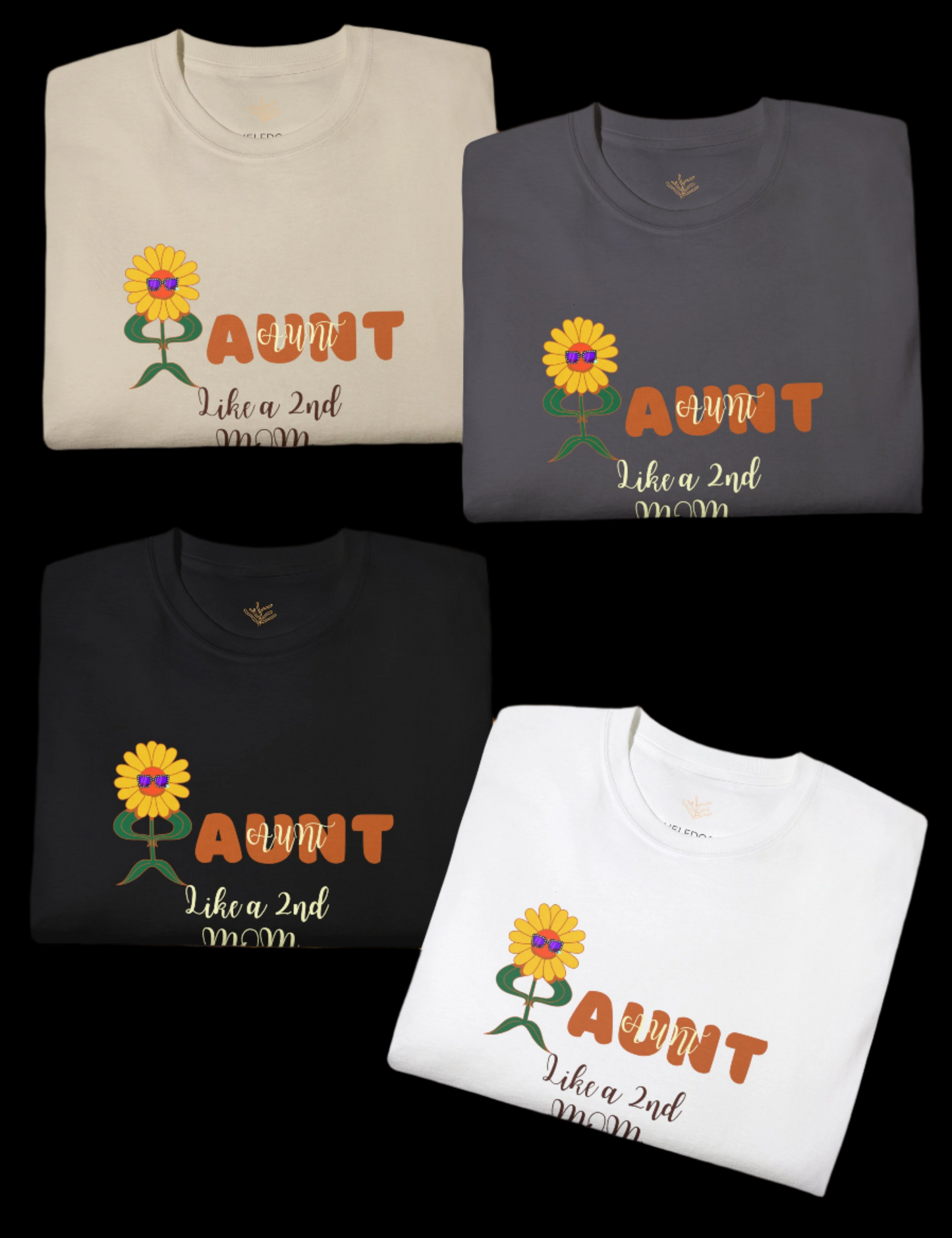 Floral Funk: Aunt Vibes Ultra Cotton Tee