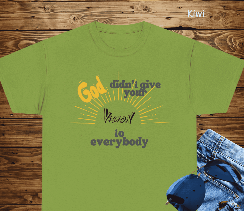 Exclusive: God's Vision Unisex Heavy Cotton Tee