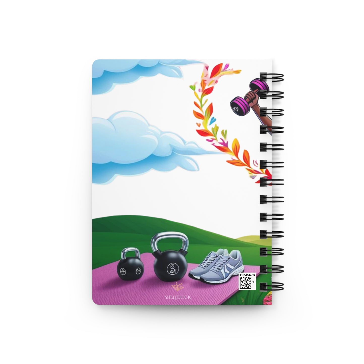 Fit & Faithful: A Fitness Spiral Notebook Journal