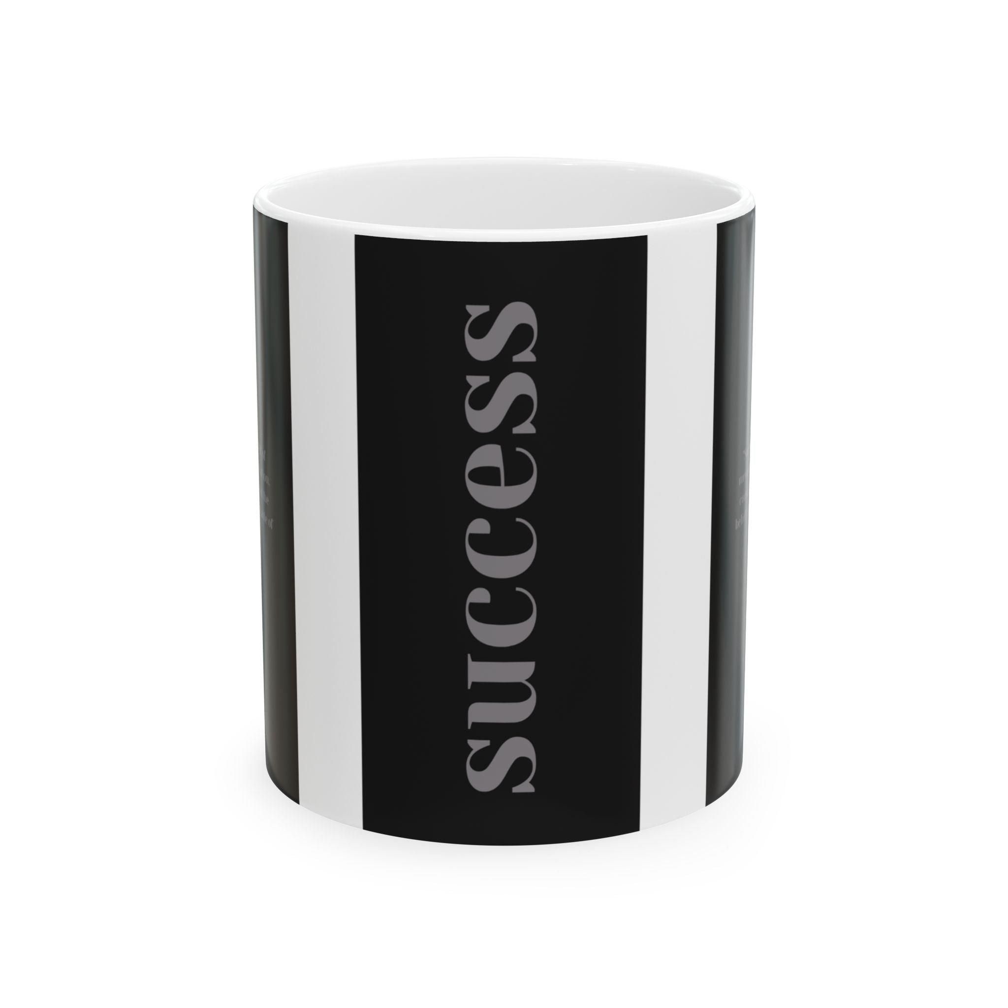 'Success' Mug - Minimalist Ambition and Focus Inspired