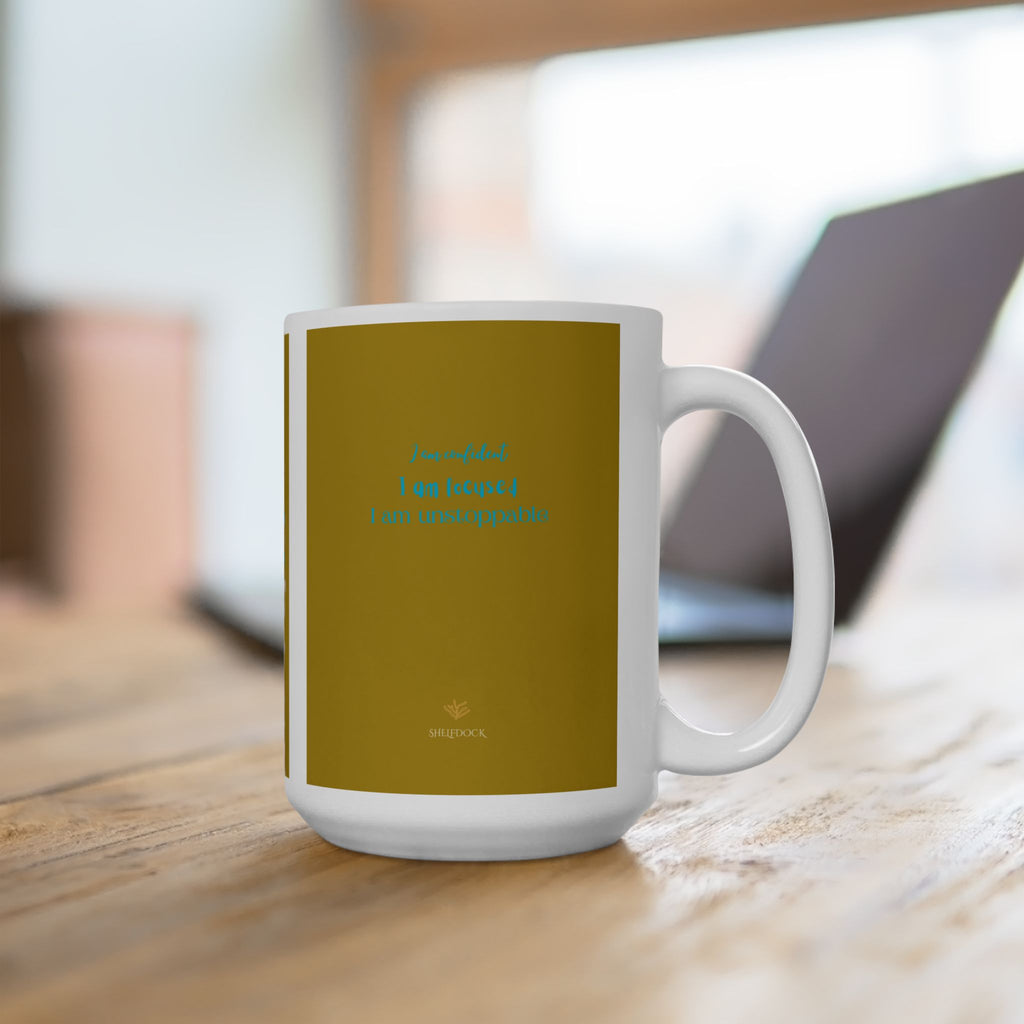 Unstoppable Ceramic Mug – For Women Who Keep Going