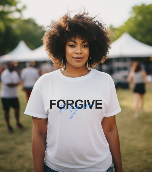 Forgive Unisex Heavy Cotton Tee:  Embrace Forgiveness