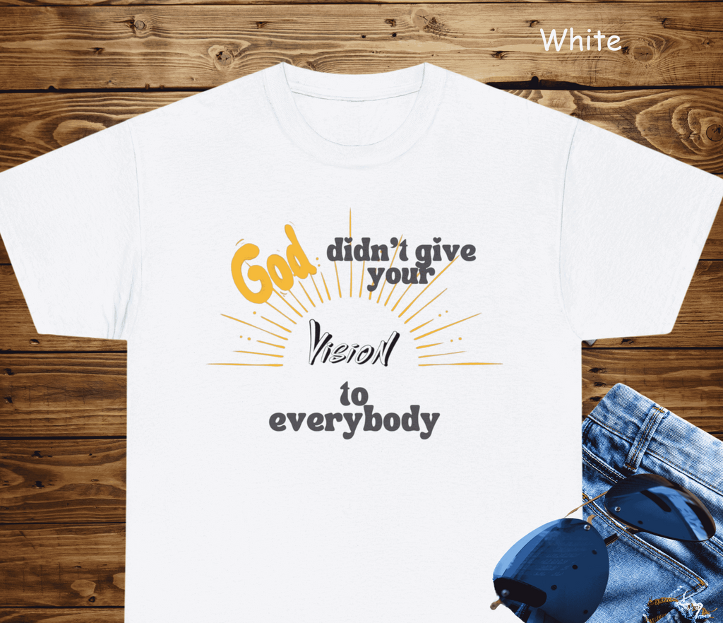 Exclusive: God's Vision Unisex Heavy Cotton Tee