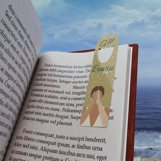 Praying Woman – Faith & Empowerment Bookmark