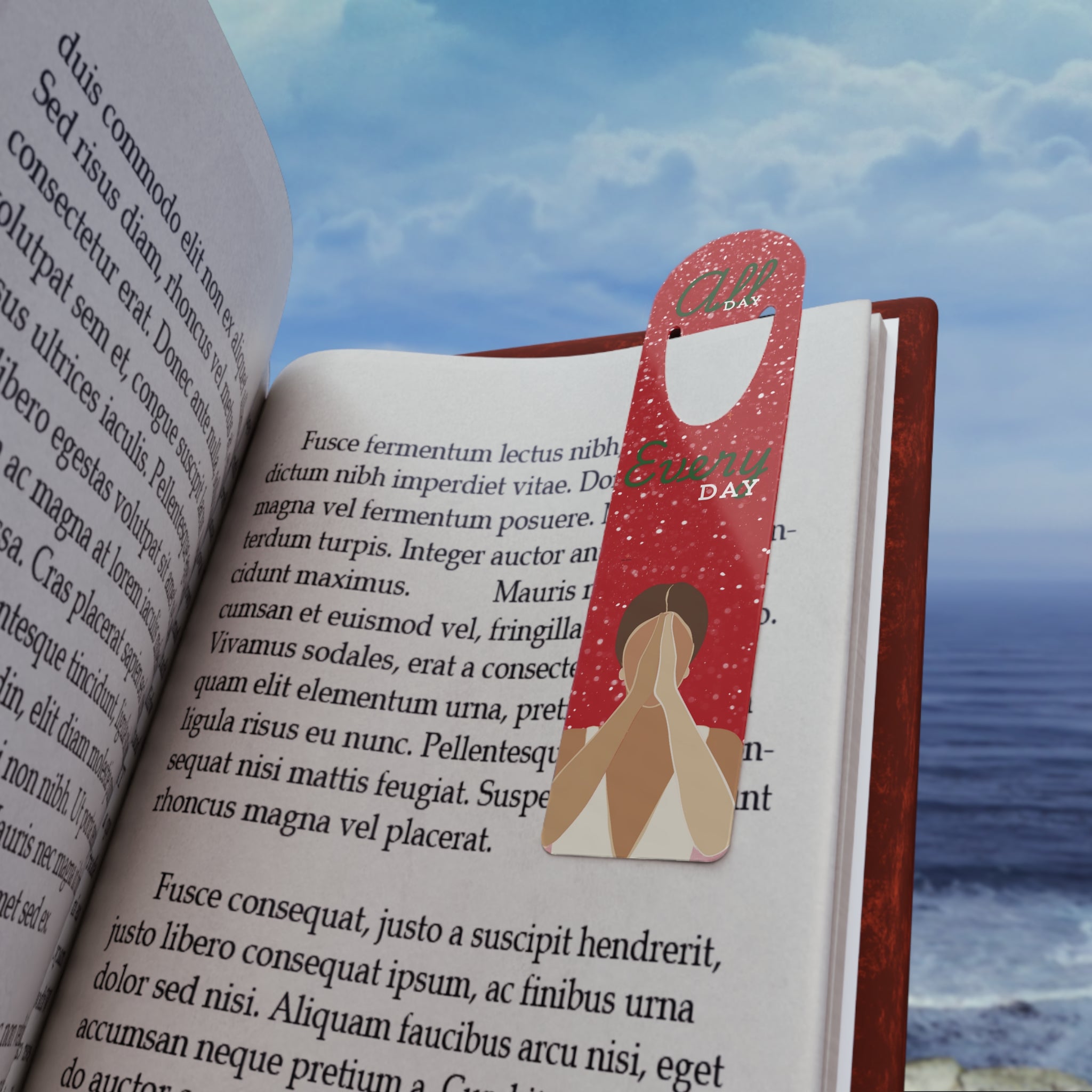 Praying Woman – Faith & Empowerment Bookmark