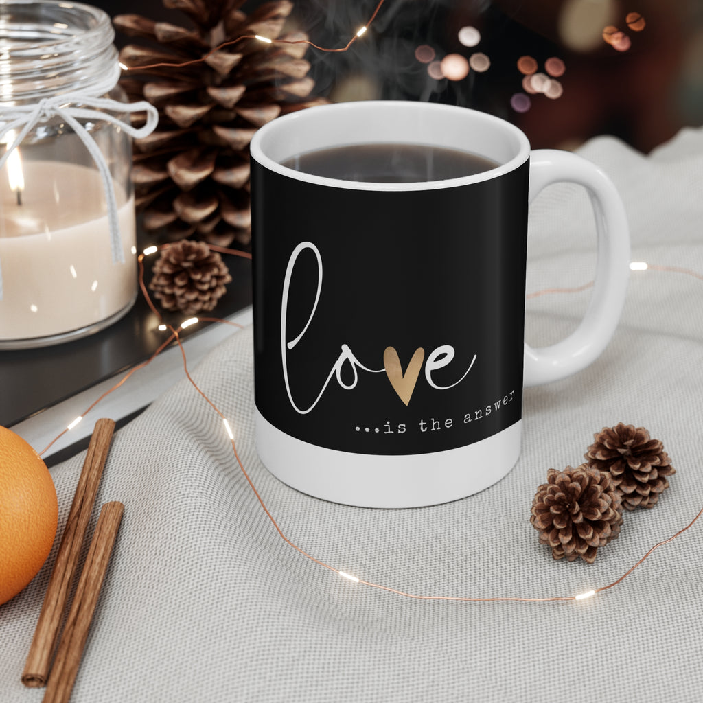 Love Is The Answer 11 oz Mug