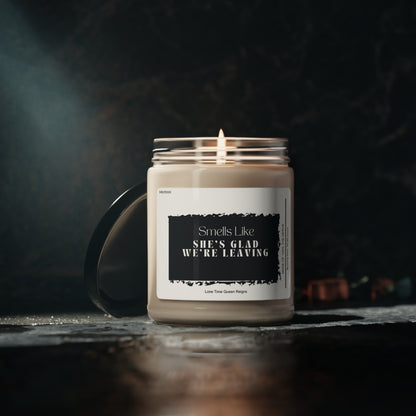 Scented Farewell: Whisk Away with Our Signature Scented Soy Candle  9oz