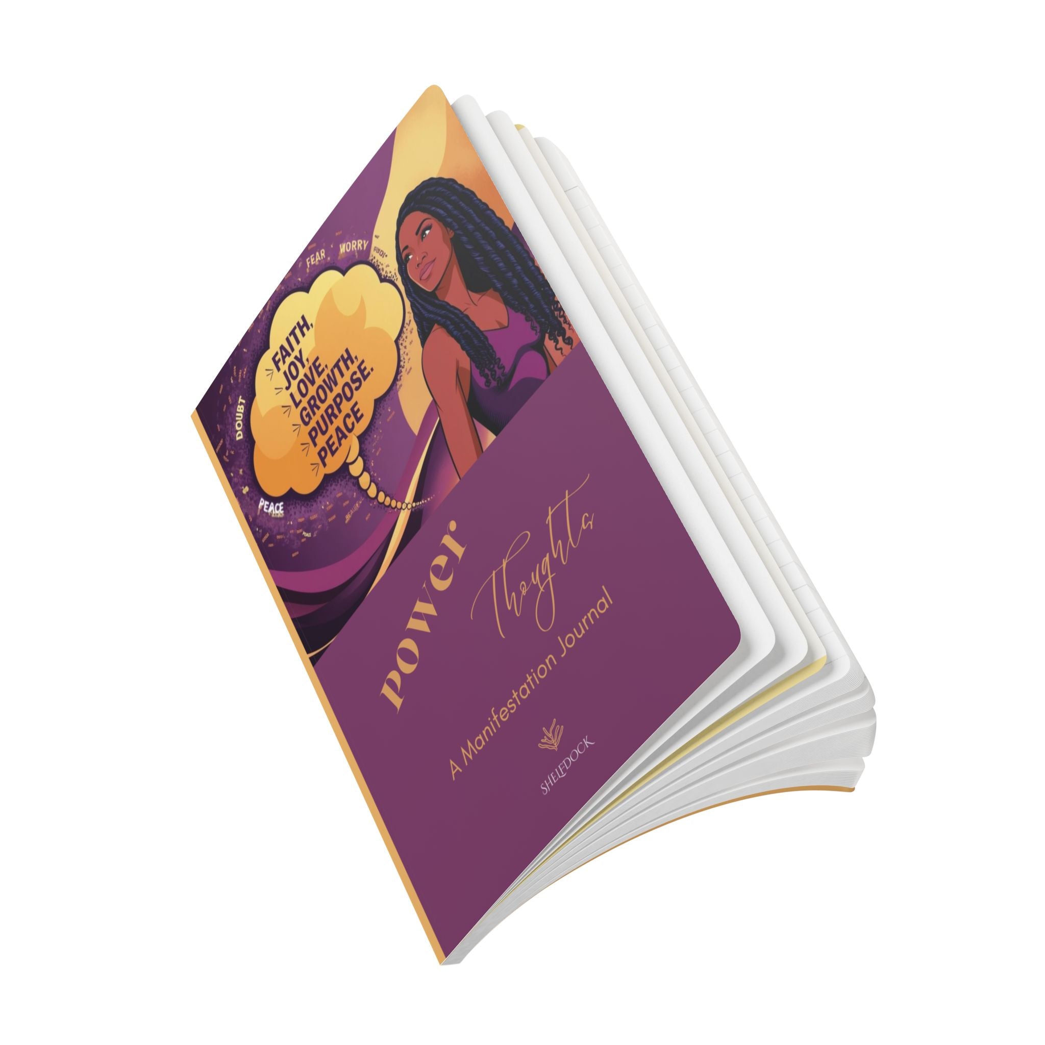 Power Thoughts:  A Mindset Shift Softcover Journal