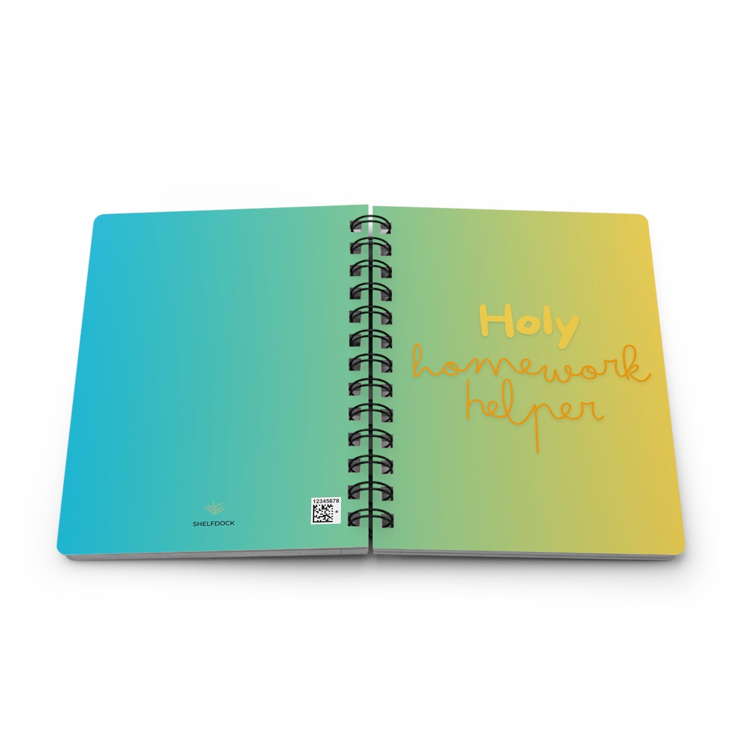 Holy Homework Helper Inspirational Spiral Bound Journal