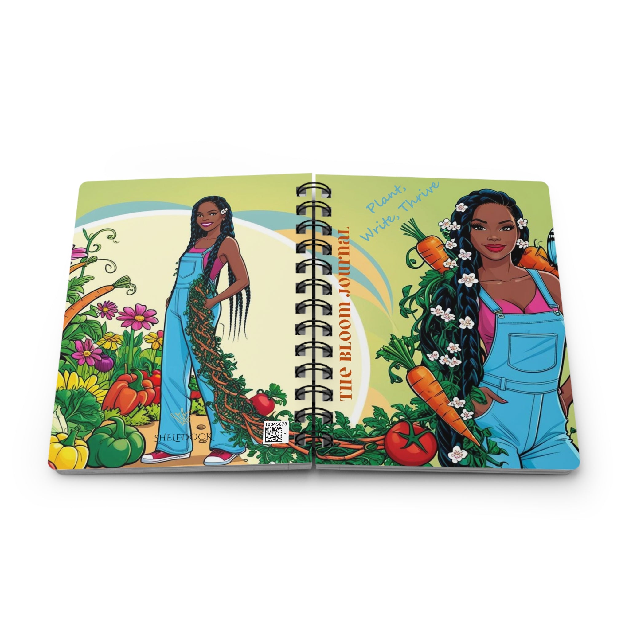 The Bloom Journal: Plant, Write, and Thrive - A Spiral-Bound Gardening Companion