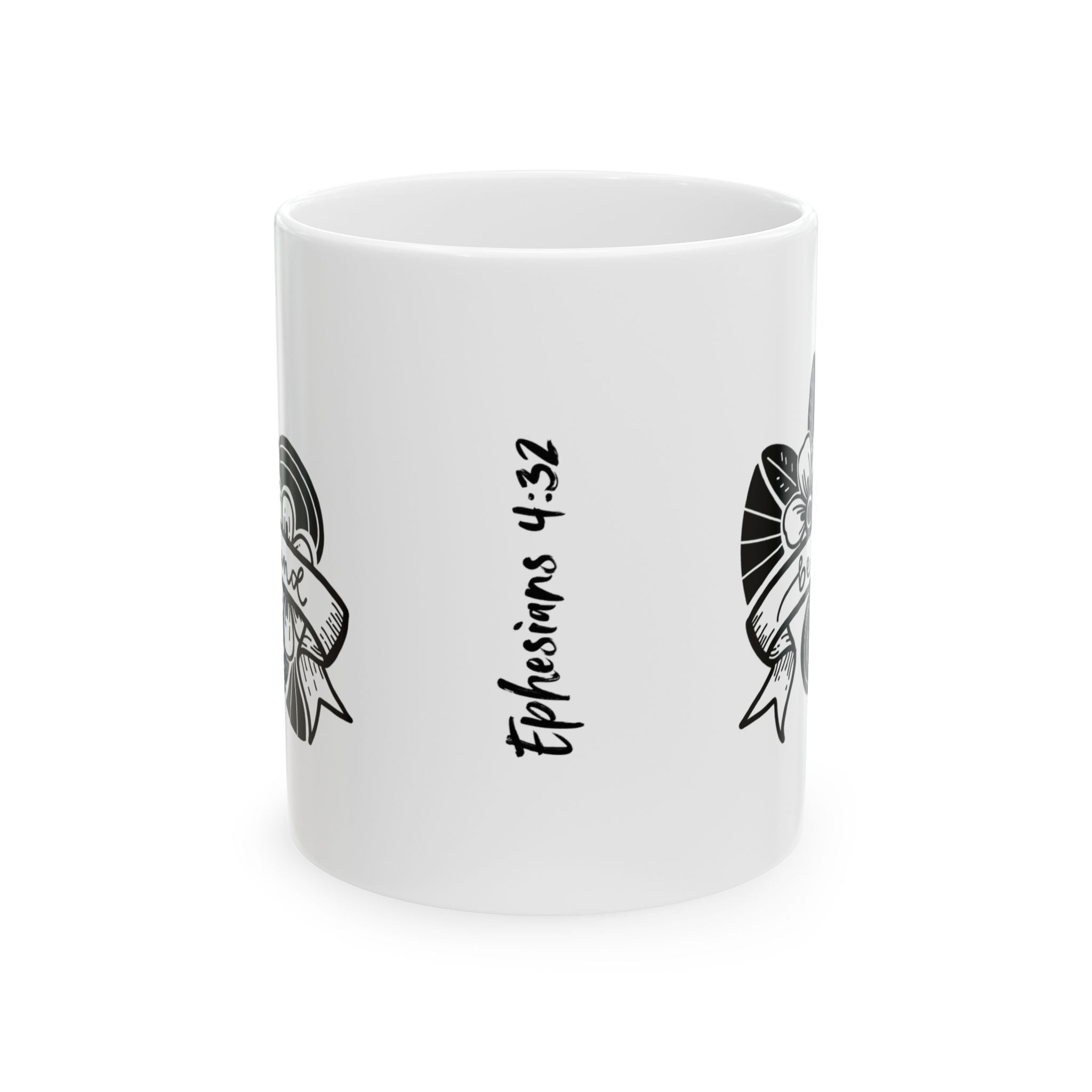 "Be Kind - Ephesians 4:32" Ceramic Mug, (11oz, 15oz)