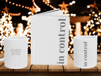 Hardcover Journal – In Control | Minimalistic Empowering Journal