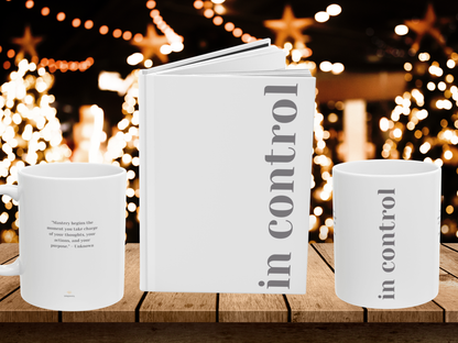 'In Control' Mug – A Daily Reminder of Strength and Calm