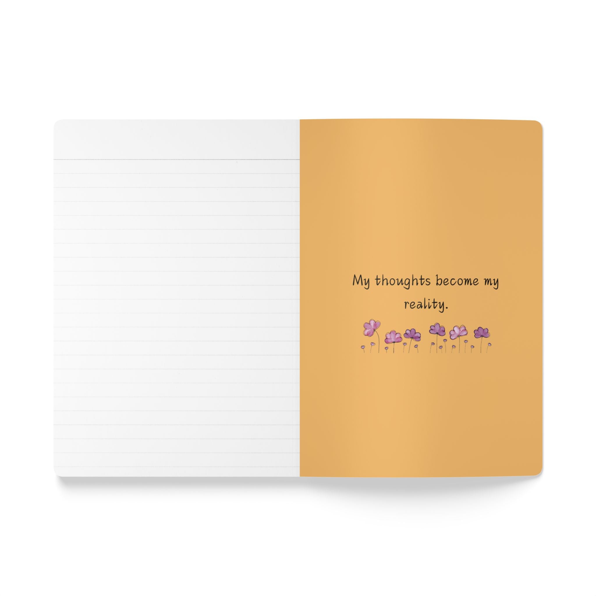 Power Thoughts:  A Mindset Shift Softcover Journal