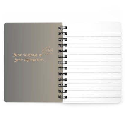 Spiral-Bound Journal – Embrace Your Uniqueness