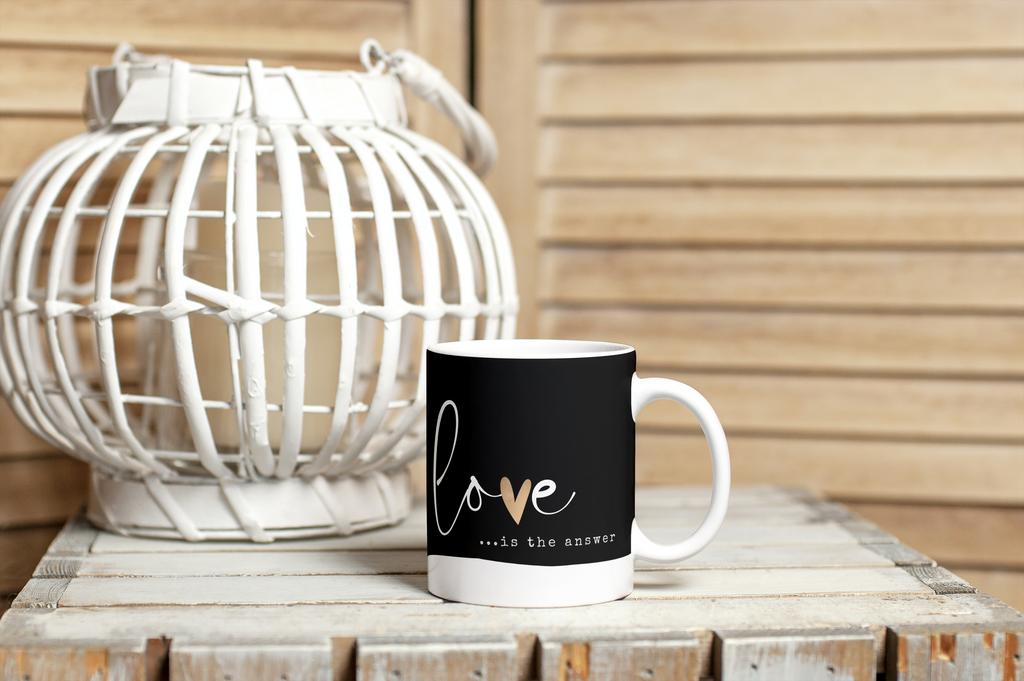 Love Is The Answer 11 oz Mug