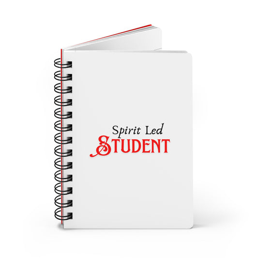 Spirit Led Student Inspirational Spiral Bound Journal